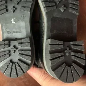 Barbour Shoes Barbour Black Lace Up Leather Boots Womans Size